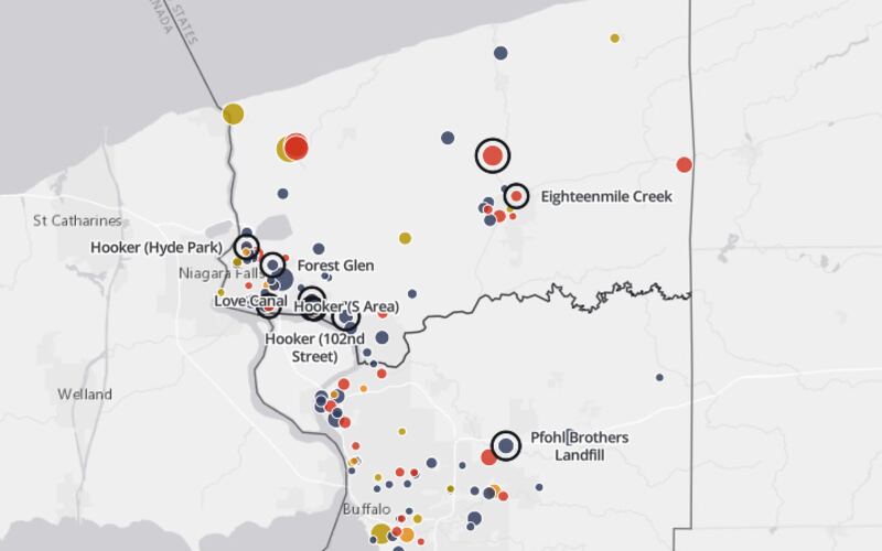 A view of the What’s Still in the Ground map